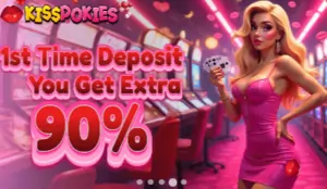1st time deposit 90%