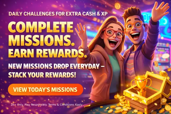 Complete missions earn rewards